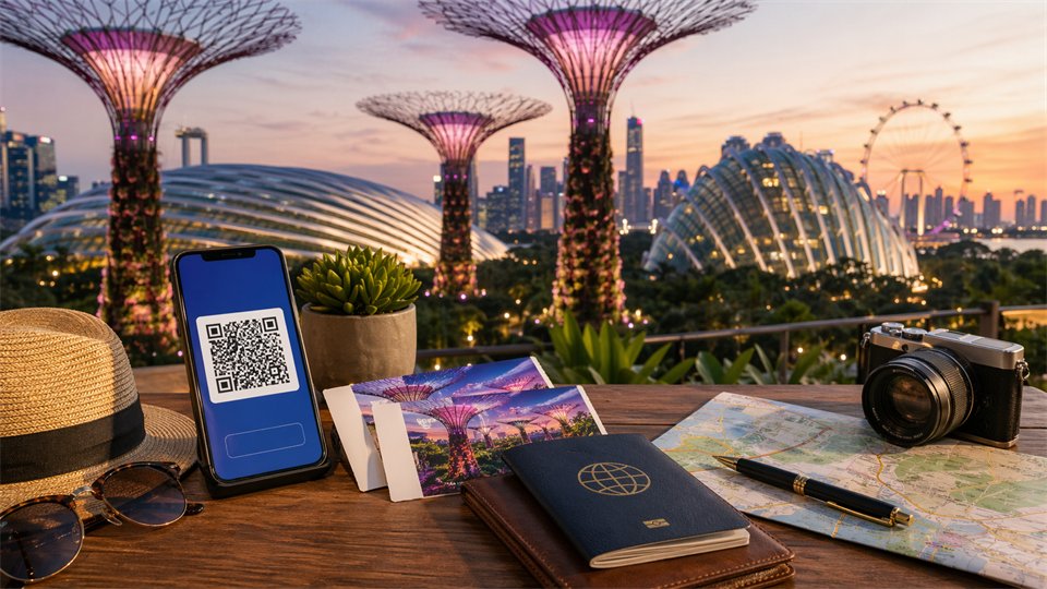 សំបុត្រ Gardens by the Bay សិង្ហបុរី
