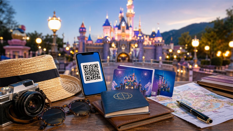 កញ្ចប់សំបុត្រ Hong Kong Disneyland