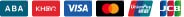 ABA, KHQR, Visa, Mastercard, UnionPay and JCB